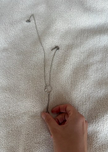 Gri Zincir Detaylı Midi Bohem şahmeran - Görsel 3