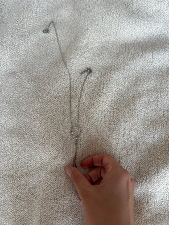 Gri Zincir Detaylı Midi Bohem şahmeran - Görsel 3