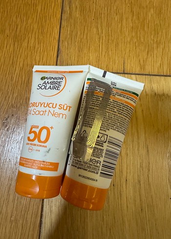 Garnier Ambre Solaire SPF 50 Koruyucu Süt 2 adet - Görsel 2