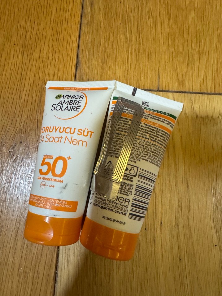 Garnier Ambre Solaire SPF 50 Koruyucu Süt 2 adet - Görsel 2