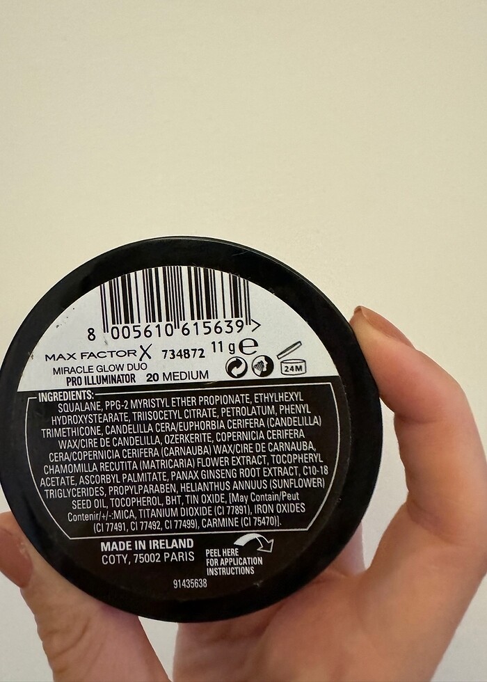 Max factor miracle glow duo aydınlatıcı - Görsel 3