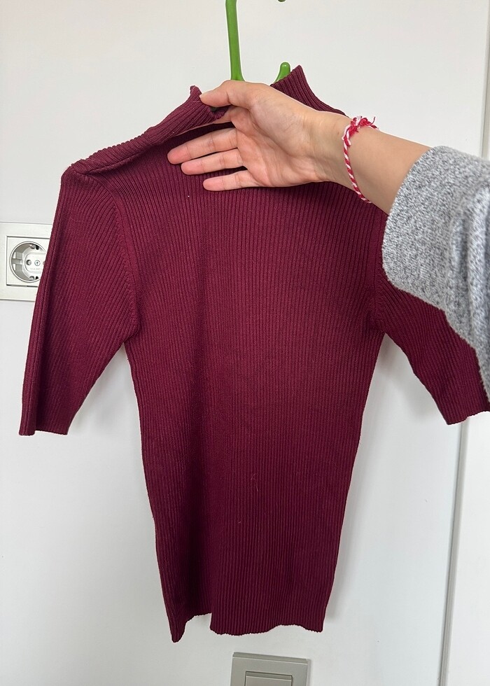 Bershka fermuarlı kazak - Görsel 3