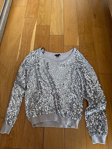 H&M Hm pullu şık bluz
