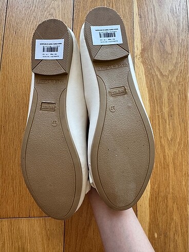 Nine West Nine west beyaz şık babet