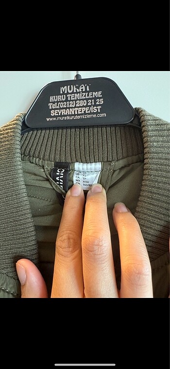 xs Beden Hm haki bomber ceket