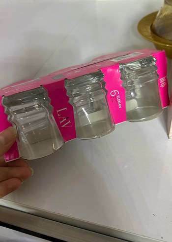 Pembe Kapaklı Cam Kavanoz Seti - Görsel 2