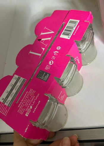 Pembe Kapaklı Cam Kavanoz Seti - Görsel 3