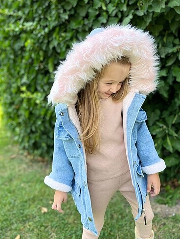 11-12 Yaş Beden Kot mont