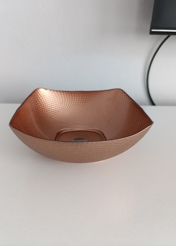 Yılan Desenli Parlak büyük kase - Görsel 6