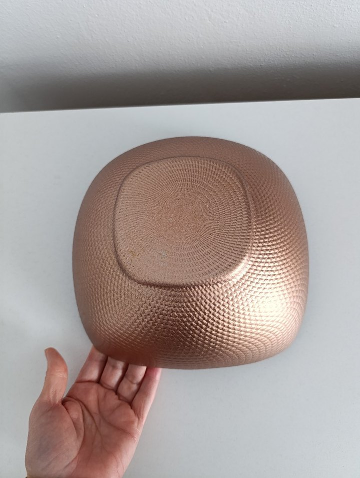 Yılan Desenli Parlak büyük kase - Görsel 4