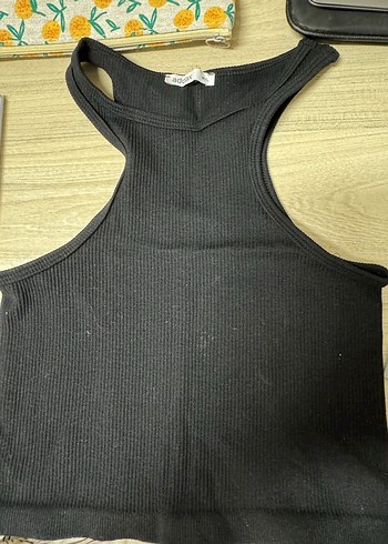 Addax Kadın ikili gri siyah halter yakalı Atlet