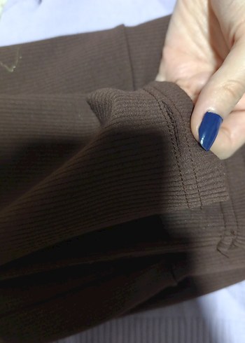 Kahverengi Kadın Spor Tayt - Görsel 3