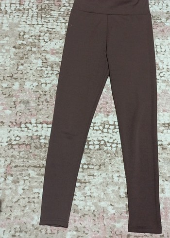 Kahverengi Kadın Spor Tayt - Görsel 2