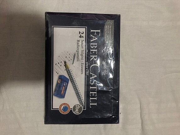 24?lü faber castell silgi