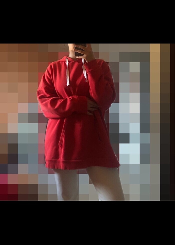 Mavi sweatshirt - Görsel 2