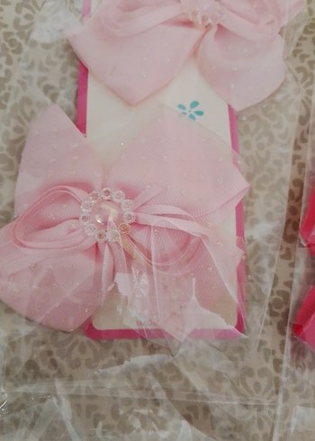 Renkli Fiyonk Çocuk Toka Seti - Görsel 4