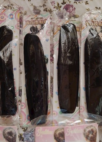 Siyah topuz tokasi - Görsel 2