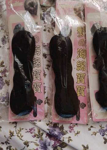 Siyah topuz tokasi - Görsel 3