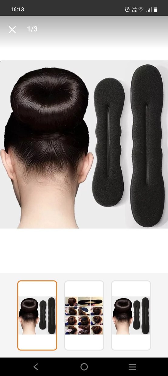 Siyah topuz tokasi - Görsel 4