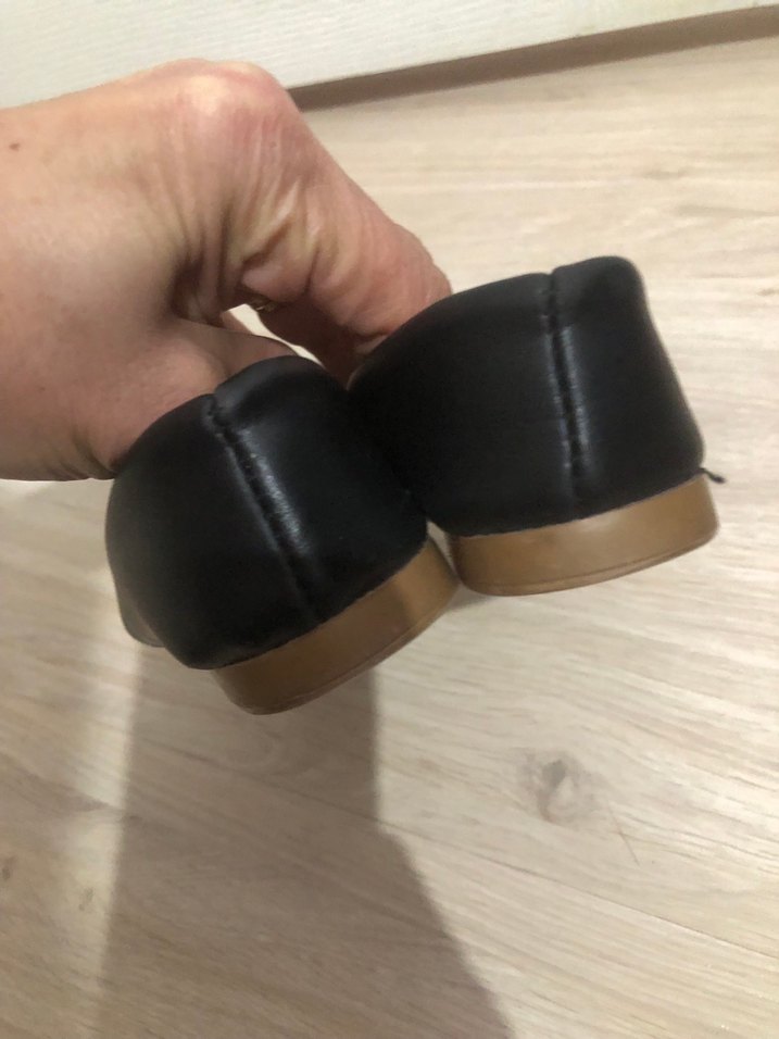 Kız Çocuk Siyah Fiyonk Detaylı Babet - Görsel 3