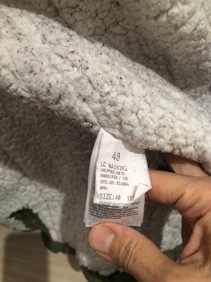 Kadın Yeşil  Kürk Detaylı Parka - Görsel 4