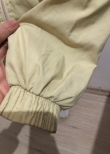 Bej Fermuarlı Rahat Kesim Çocuk Ceket - Görsel 5