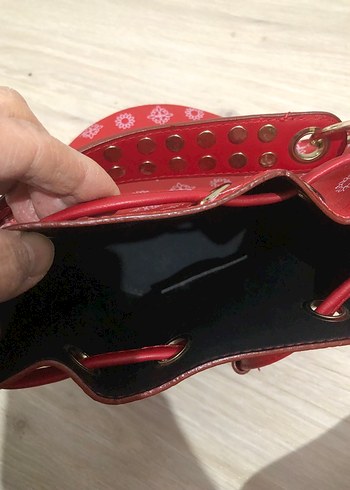 Kırmızı Kadın Çanta - Görsel 5