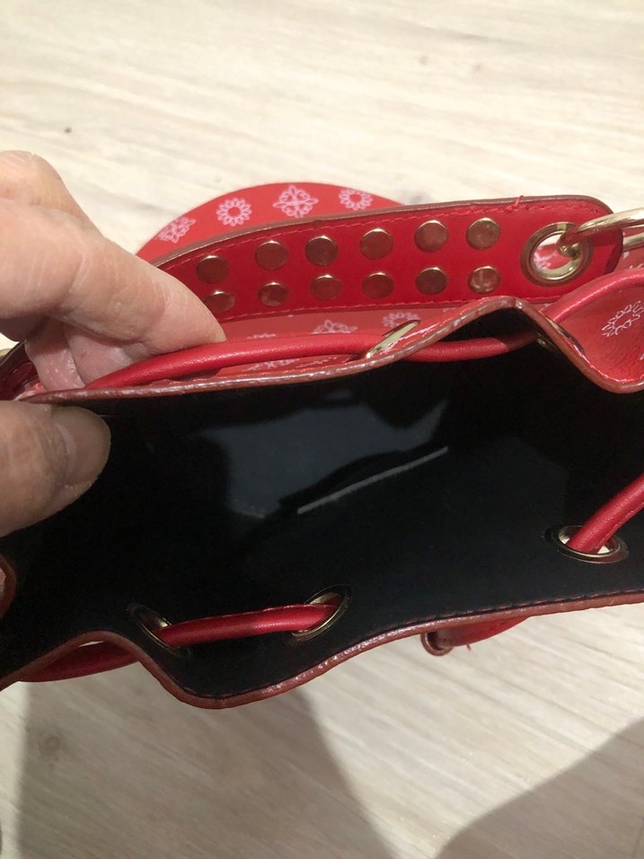 Kırmızı Kadın Çanta - Görsel 5