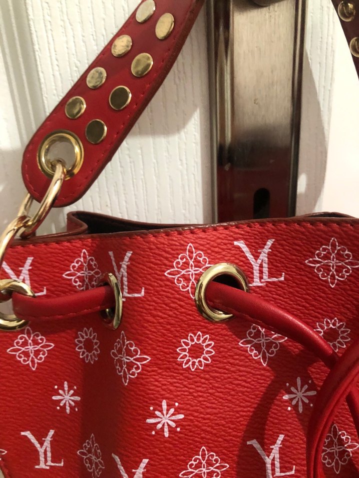 Kırmızı Kadın Çanta - Görsel 2