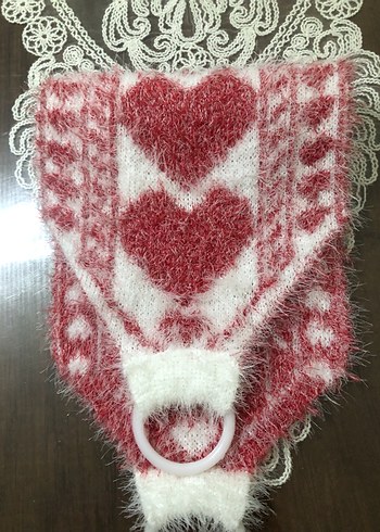 Renkli El Örgüsü Banyo Lifleri - Görsel 5