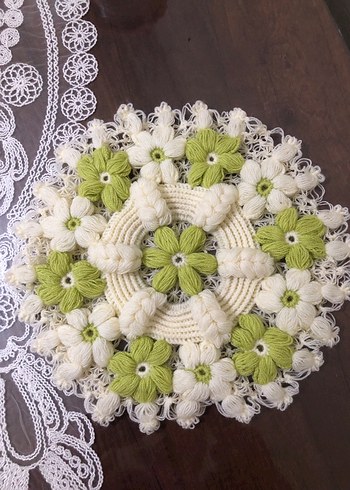 Renkli El Örgüsü Banyo Lifleri - Görsel 6