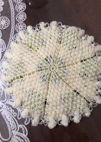 Renkli El Örgüsü Banyo Lifleri - Görsel 7