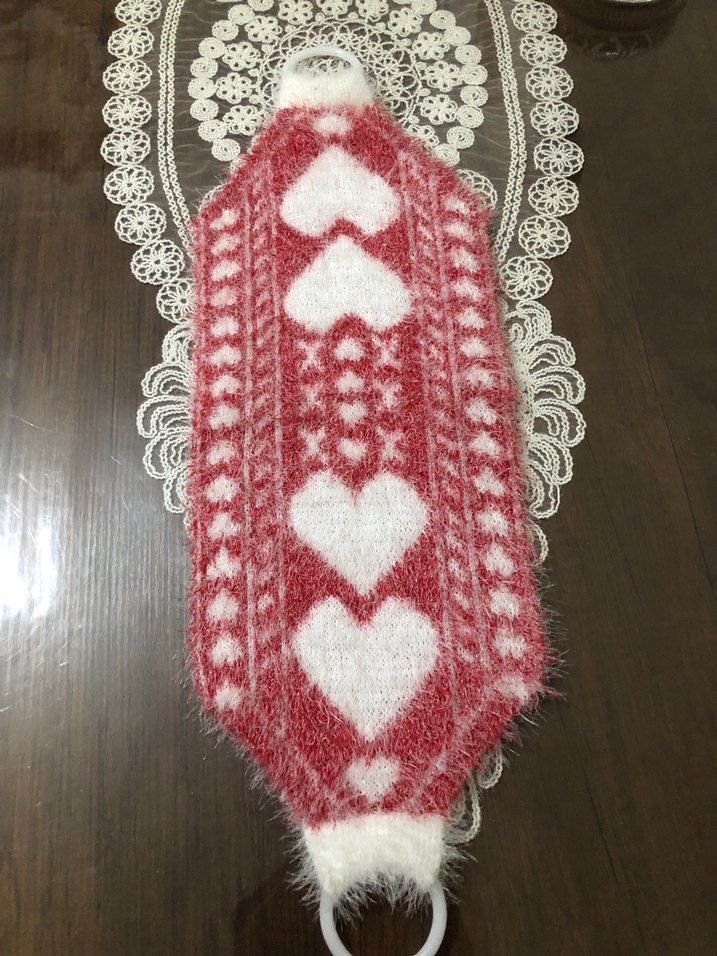 Renkli El Örgüsü Banyo Lifleri - Görsel 4