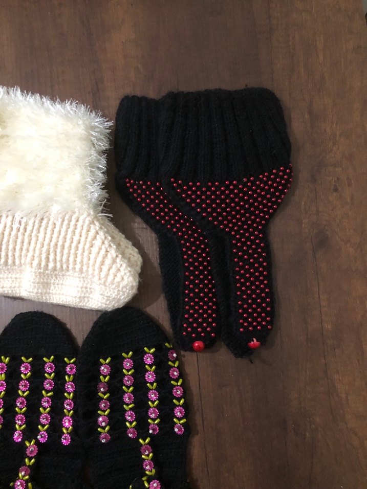 El Yapımı Örgü Patik ve Çoraplar - Görsel 2