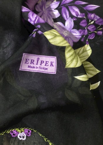 Mor İğne Oyası Detaylı Kadın Yazma - Görsel 2