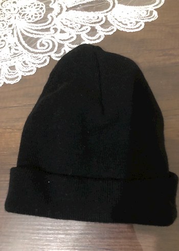 Siyah Erkek Street Style Bere - Görsel 2