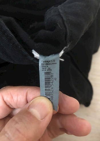 42 Beden SİYAH ERKEK KARGO PANTOLON