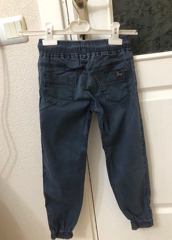 8 Yaş Beden mavi Renk Erkek Çocuk Elastik Bel Denim Pantolon