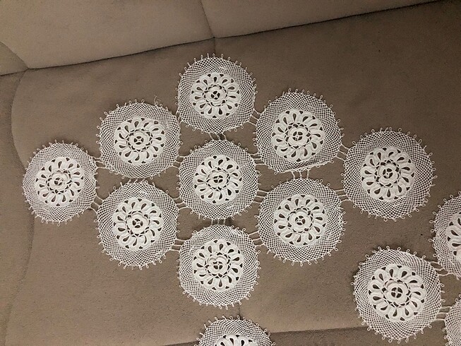 İĞNE OYALI SEHPA ÖRTÜLERİ - Görsel 4