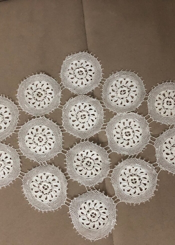 İĞNE OYALI SEHPA ÖRTÜLERİ - Görsel 3