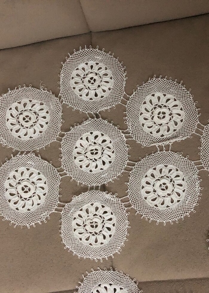 İĞNE OYALI SEHPA ÖRTÜLERİ - Görsel 4