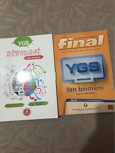 YGS BİYOLOJİ VE FEN BİLİMLERİ SORU BANKASI