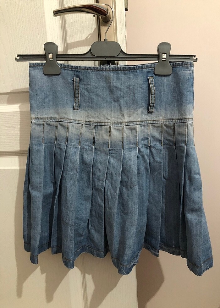 MİNİ KOT ETEK - Görsel 1