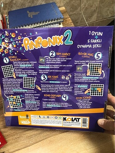 Beden Renk PINPONIX2 ZEKA OYUNU