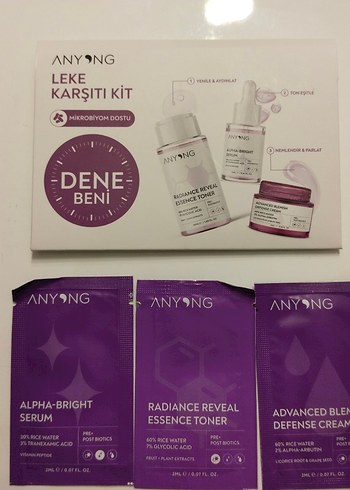 Anyong Leke Karşıtı Tester seti - Görsel 4