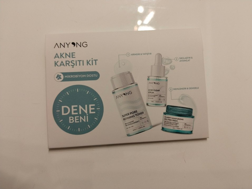 Anyong Akne Karşıtı Cilt Bakım Tester Seti - Görsel 3