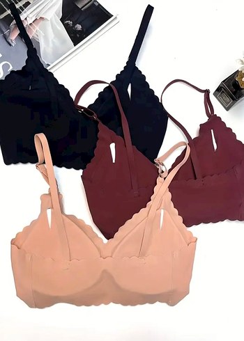 Bohem Mini Düz Renk Büstiyer Seti - Görsel 3