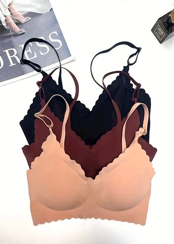 Bohem Mini Düz Renk Büstiyer Seti - Görsel 2