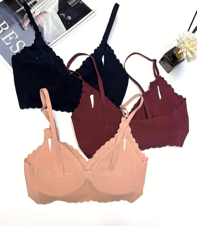 Bohem Mini Düz Renk Büstiyer Seti - Görsel 3