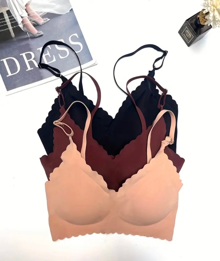 Bohem Mini Düz Renk Büstiyer Seti - Görsel 2